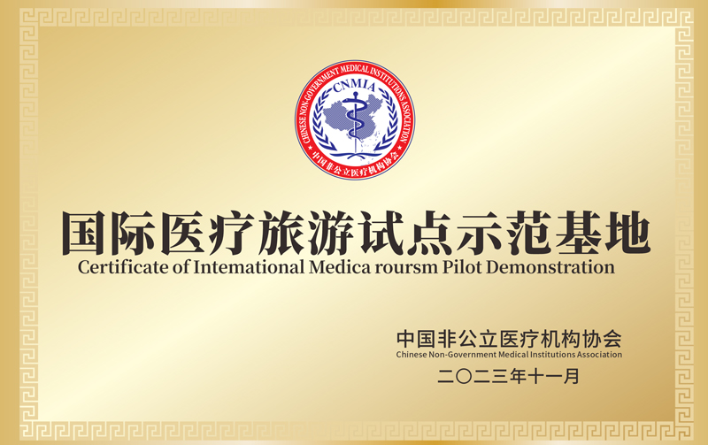 國際醫療旅遊試點示範基地